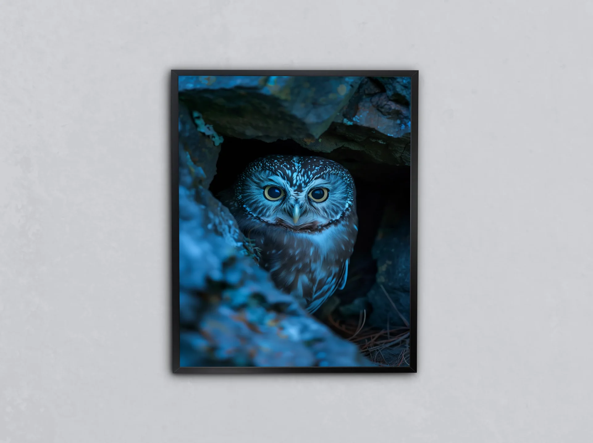 Mağaranın Sessiz Tanığı Metal Tablo