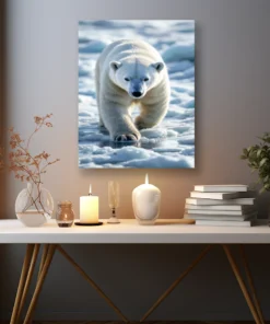 Alternative view of Kuzeyin Buzul Yolu Metal Tablo