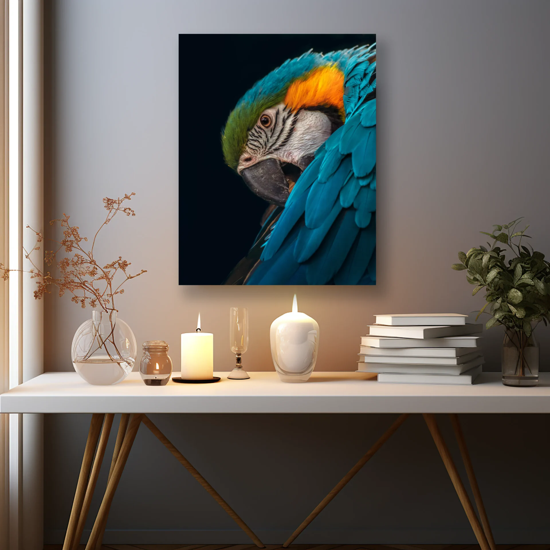 Sessiz Güzellik Metal Tablo - Görsel 2