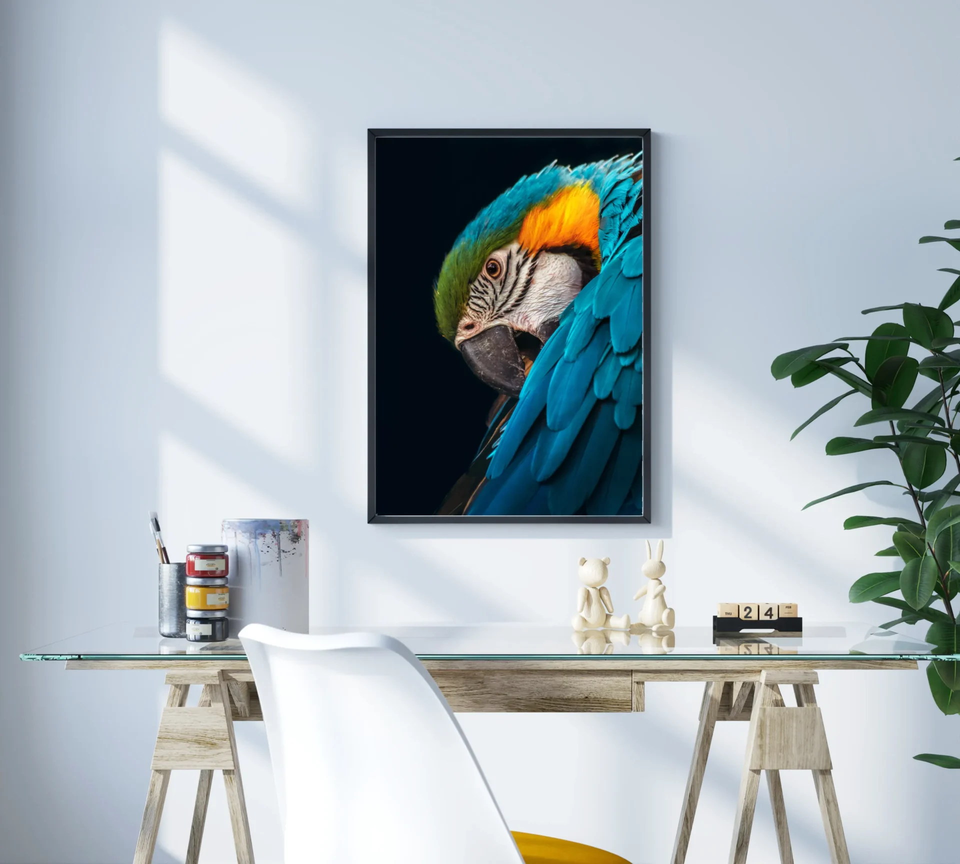 Sessiz Güzellik Metal Tablo - Görsel 3