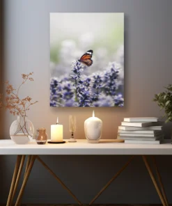 Alternative view of Lavanta Kanatlar Metal Tablo