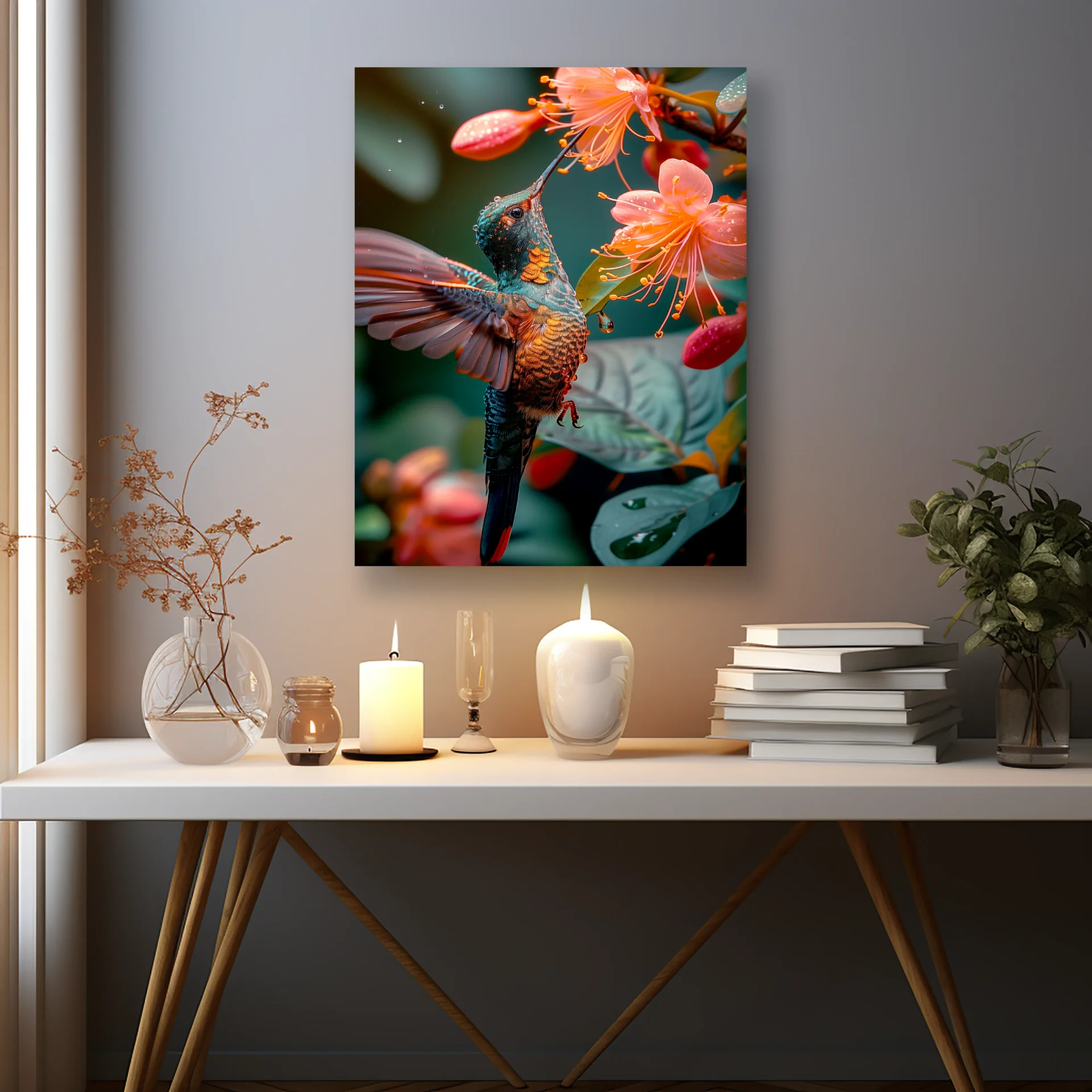 Nektar Ziyafeti Metal Tablo - Görsel 2