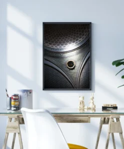 Geometrik Kubbe Deseni Metal Tablo - Görsel 3