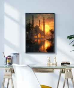 Gün Doğumu Camii Metal Tablo - Görsel 3