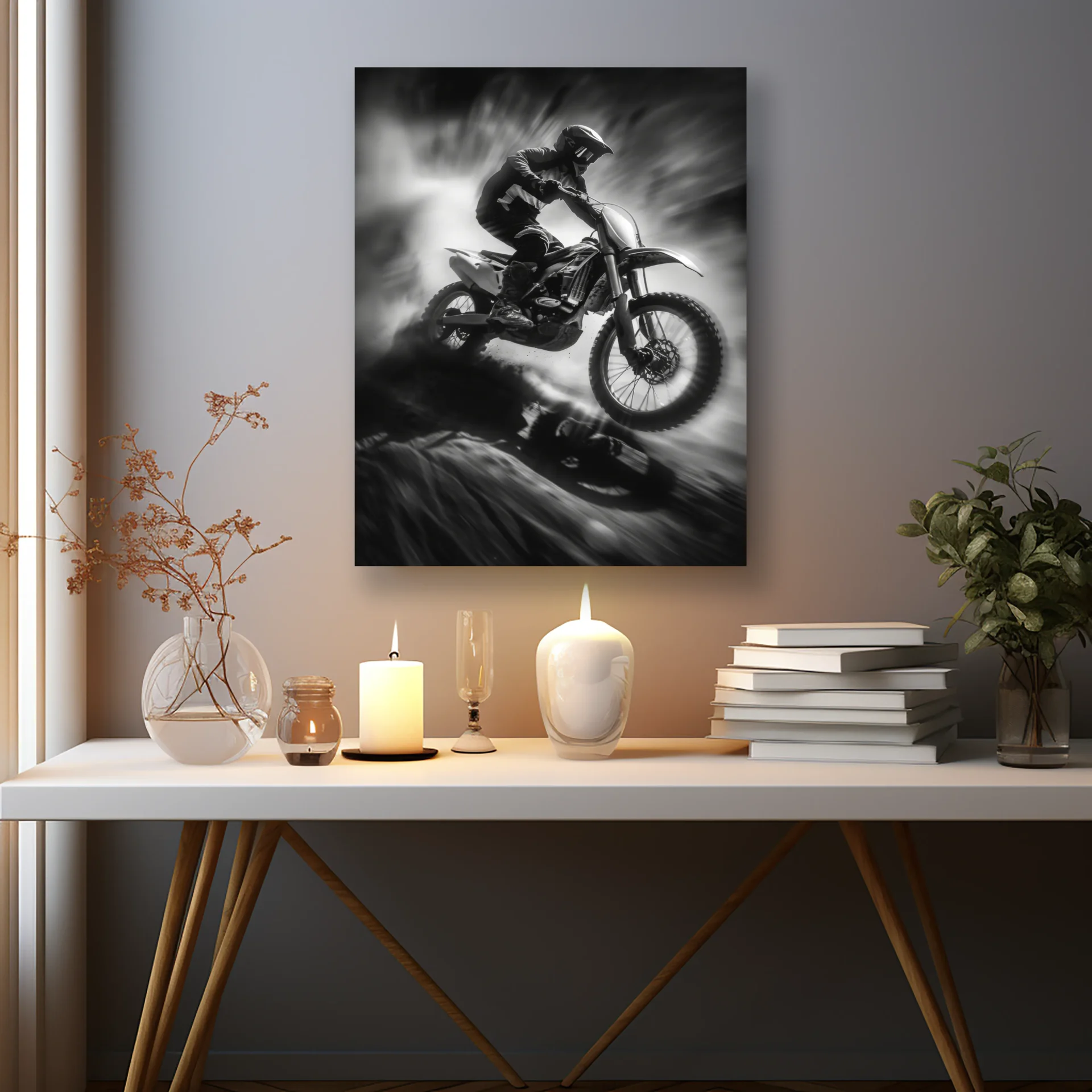 Adrenalin Sıçrayışı Metal Tablo - Görsel 2