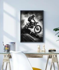 Adrenalin Sıçrayışı Metal Tablo - Görsel 3