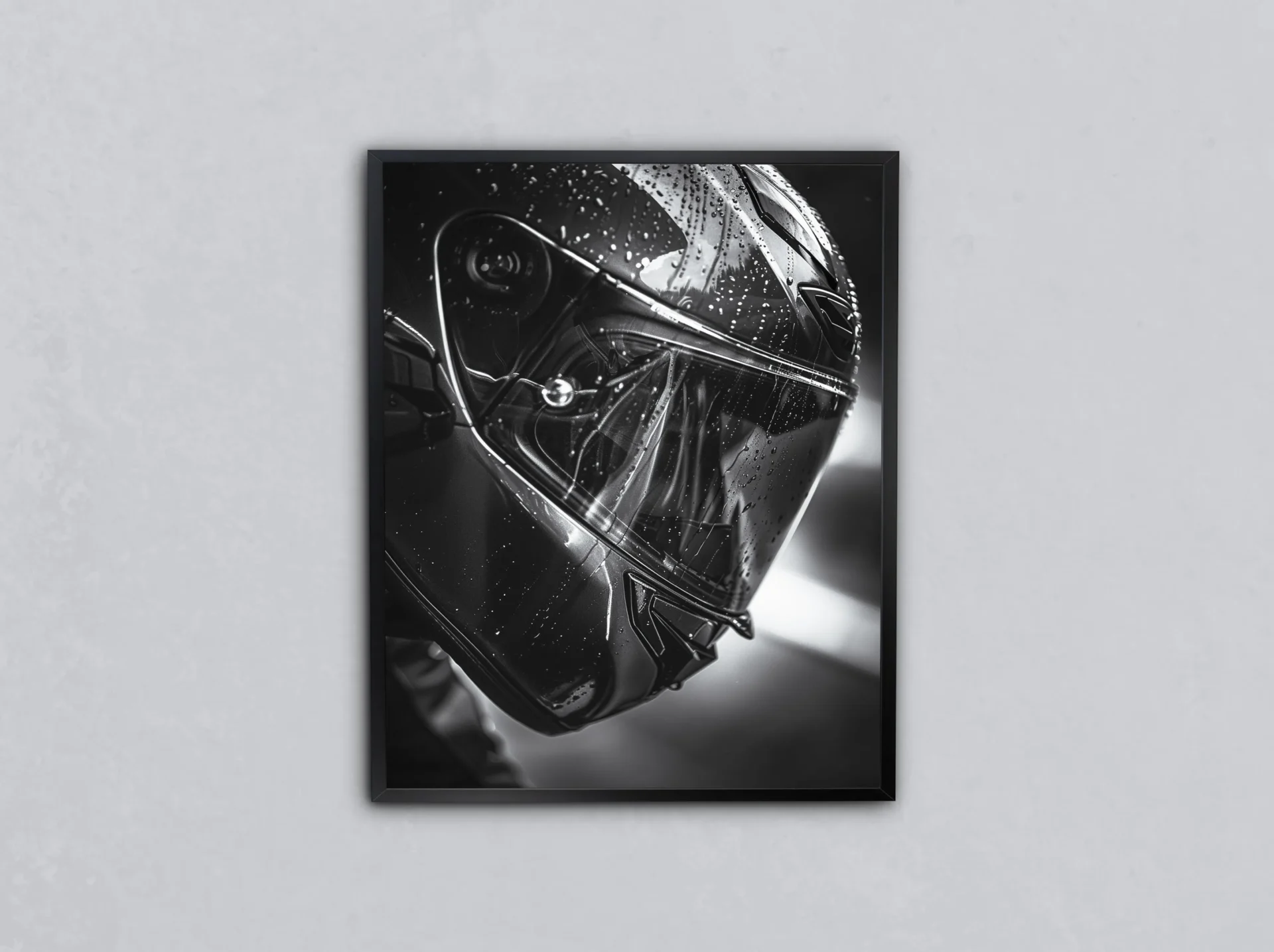 Karanlık Zırh Metal Tablo