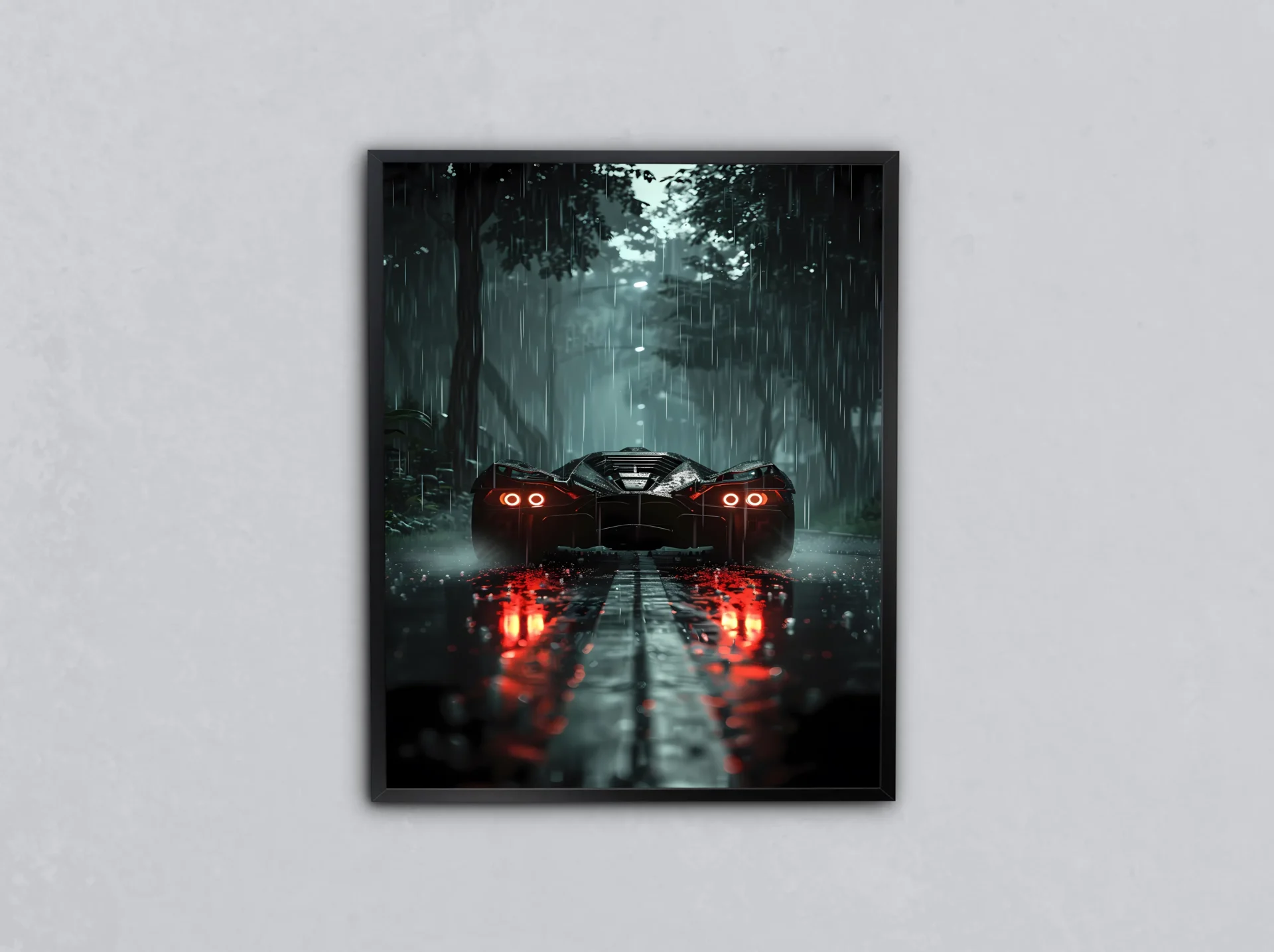 Gece Yarısı Gücü Metal Tablo