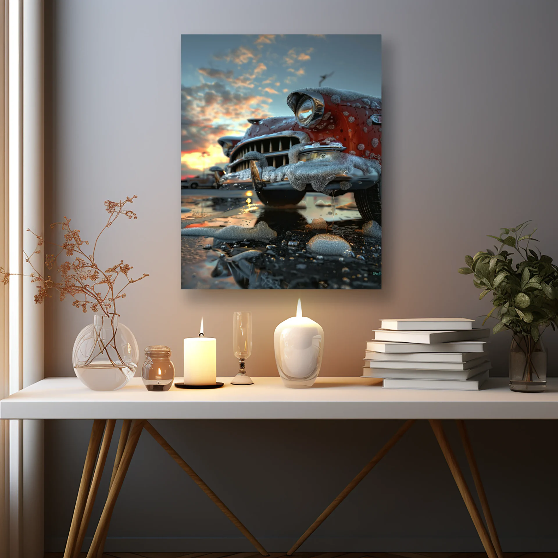 Kıyıdaki Hatıra Metal Tablo - Görsel 2