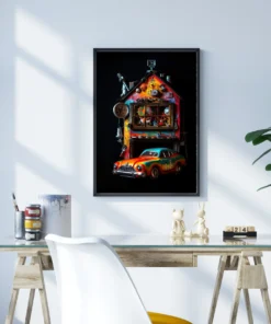 Hatıra Evi Metal Tablo - Görsel 3