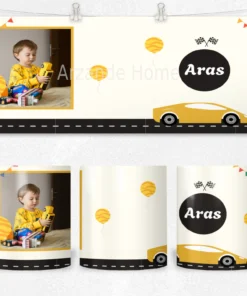 Alternative view of Yarış Pisti Araba Termos Matara Bardak Özel Set