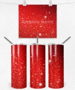 Kırmızı Işıltı 600 ML Çelik Termos