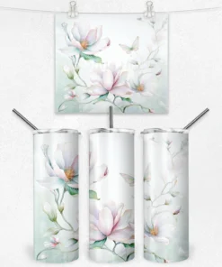 Bahar Esintisi Çiçek 600 ML Çelik Termos