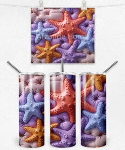 Deniz Yıldızı Bahçesi 600 ML Çelik Termos