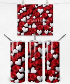 Aşk ve Gül Bahçesi 600 ML Çelik Termos