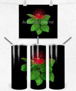 Egzotik Çiçek Işıltısı 600 ML Çelik Termos