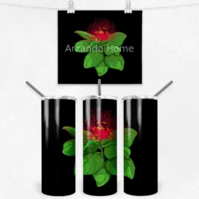 Egzotik Çiçek Işıltısı 600 ML Çelik Termos