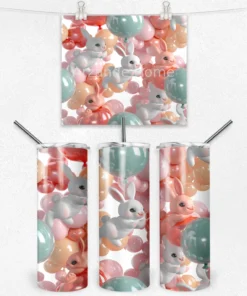 Pastel Tavşan Baharı 600 ML Çelik Termos