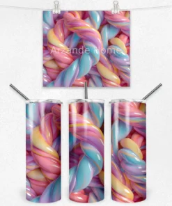 Marshmallow Örgü 600 ML Çelik Termos