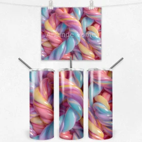 Marshmallow Örgü 600 ML Çelik Termos