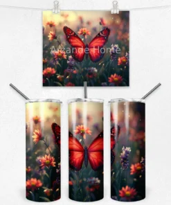 Kırmızı Kelebek Baharı 600 ML Çelik Termos