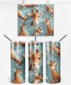 Sevimli Zürafa Masalı 600 ML Çelik Termos