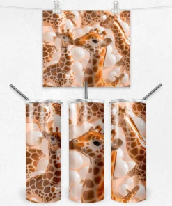 Balonlu Zürafa Sevinci 600 ML Çelik Termos