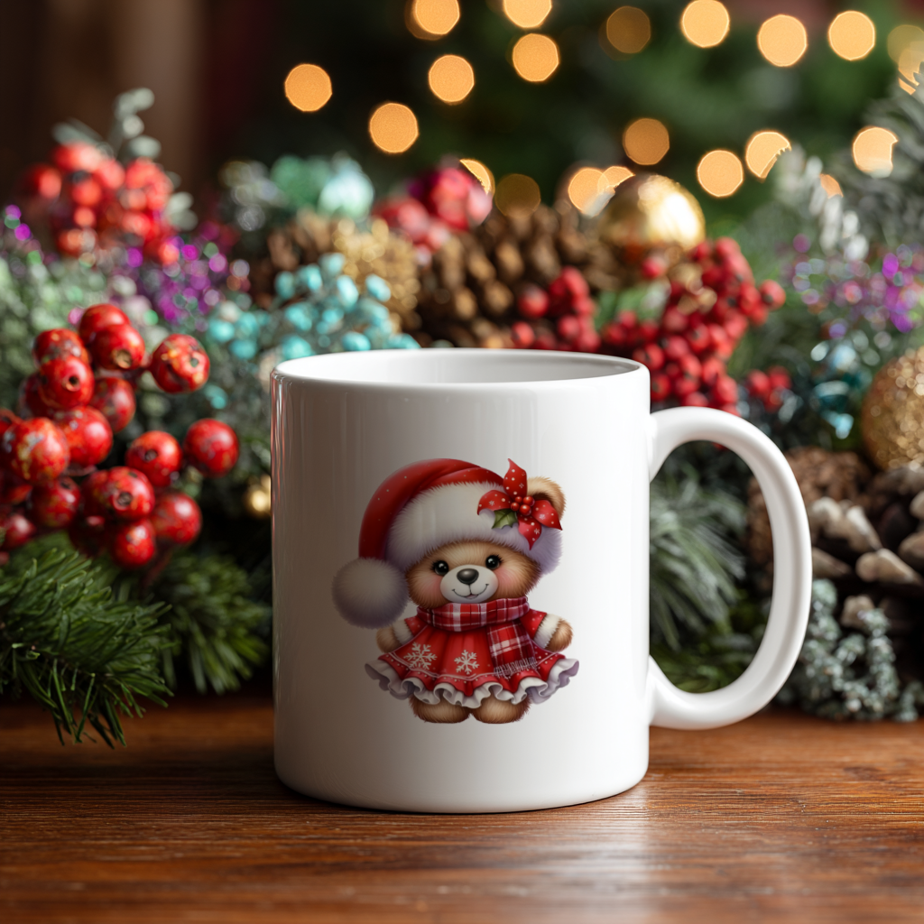 Yılbaşı Yeni Yıl Temalı Porselen Kupa Bardak Kahve Çay Hediyelik Koleksiyon 03