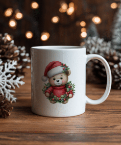 Yılbaşı Yeni Yıl Temalı Porselen Kupa Bardak Kahve Çay Hediyelik Koleksiyon 07