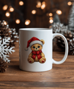 Yılbaşı Yeni Yıl Temalı Porselen Kupa Bardak Kahve Çay Hediyelik Koleksiyon 08