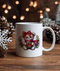 Yılbaşı Yeni Yıl Temalı Porselen Kupa Bardak Kahve Çay Hediyelik Koleksiyon 10