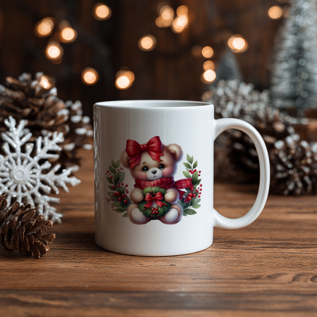 Yılbaşı Yeni Yıl Temalı Porselen Kupa Bardak Kahve Çay Hediyelik Koleksiyon 10