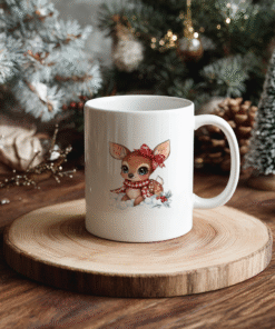 Yılbaşı Yeni Yıl Temalı Porselen Kupa Bardak Kahve Çay Hediyelik Koleksiyon 11