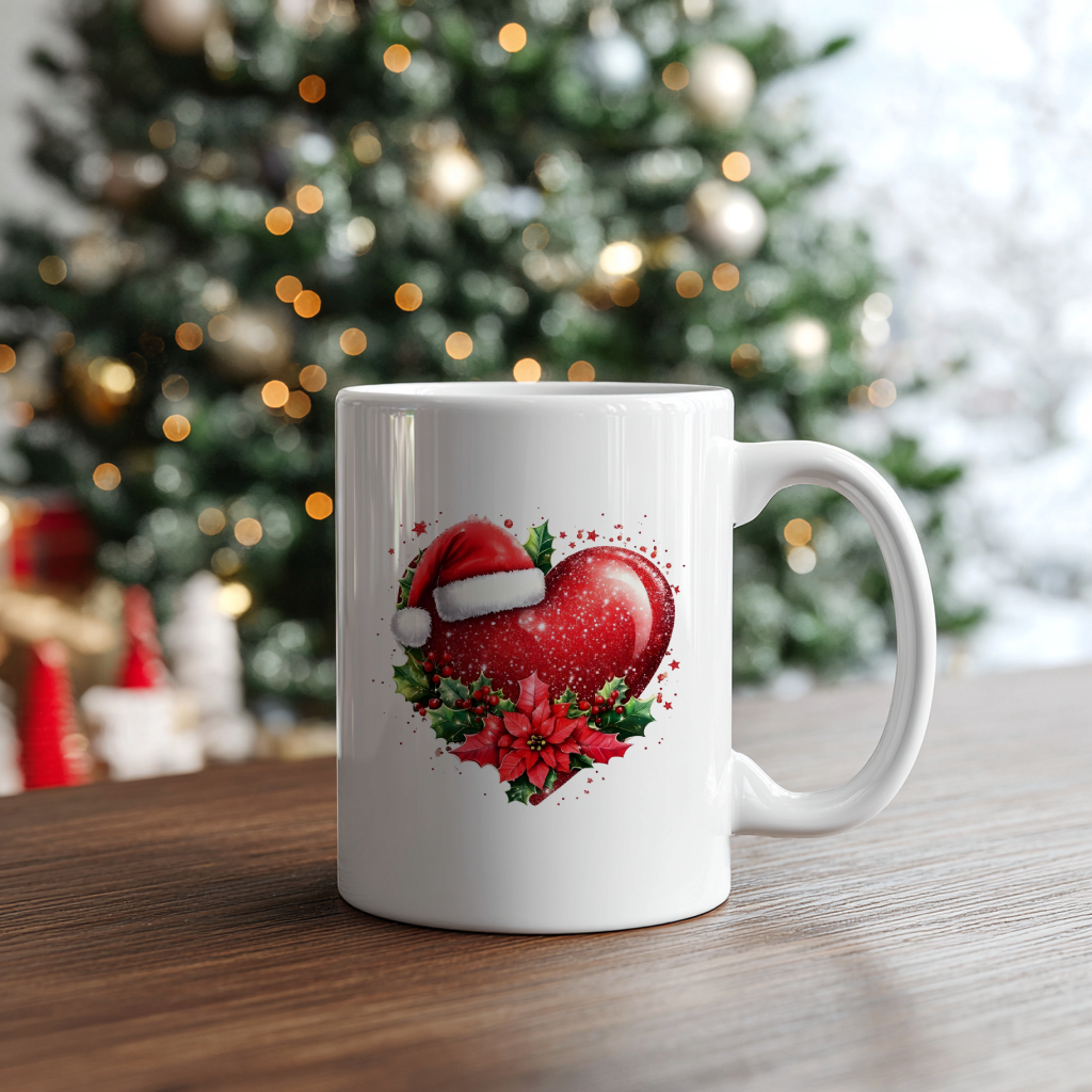 Yılbaşı Yeni Yıl Temalı Porselen Kupa Bardak Kahve Çay Hediyelik Koleksiyon 20