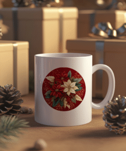 Yılbaşı Yeni Yıl Temalı Porselen Kupa Bardak Kahve Çay Hediyelik Koleksiyon 24