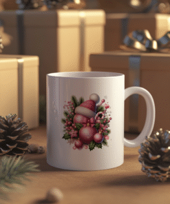 Yılbaşı Yeni Yıl Temalı Porselen Kupa Bardak Kahve Çay Hediyelik Koleksiyon 26