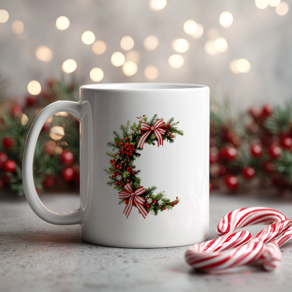 Yılbaşı Yeni Yıl Temalı Porselen Kupa Bardak Kahve Çay Hediyelik Koleksiyon 28