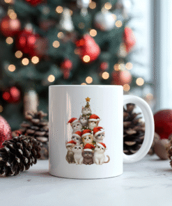 Yılbaşı Yeni Yıl Temalı Porselen Kupa Bardak Kahve Çay Hediyelik Koleksiyon 34