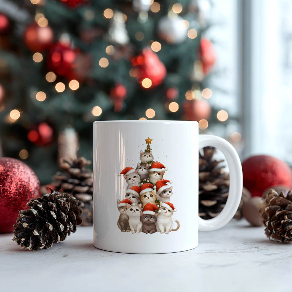 Yılbaşı Yeni Yıl Temalı Porselen Kupa Bardak Kahve Çay Hediyelik Koleksiyon 34