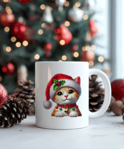 Yılbaşı Yeni Yıl Temalı Porselen Kupa Bardak Kahve Çay Hediyelik Koleksiyon 35