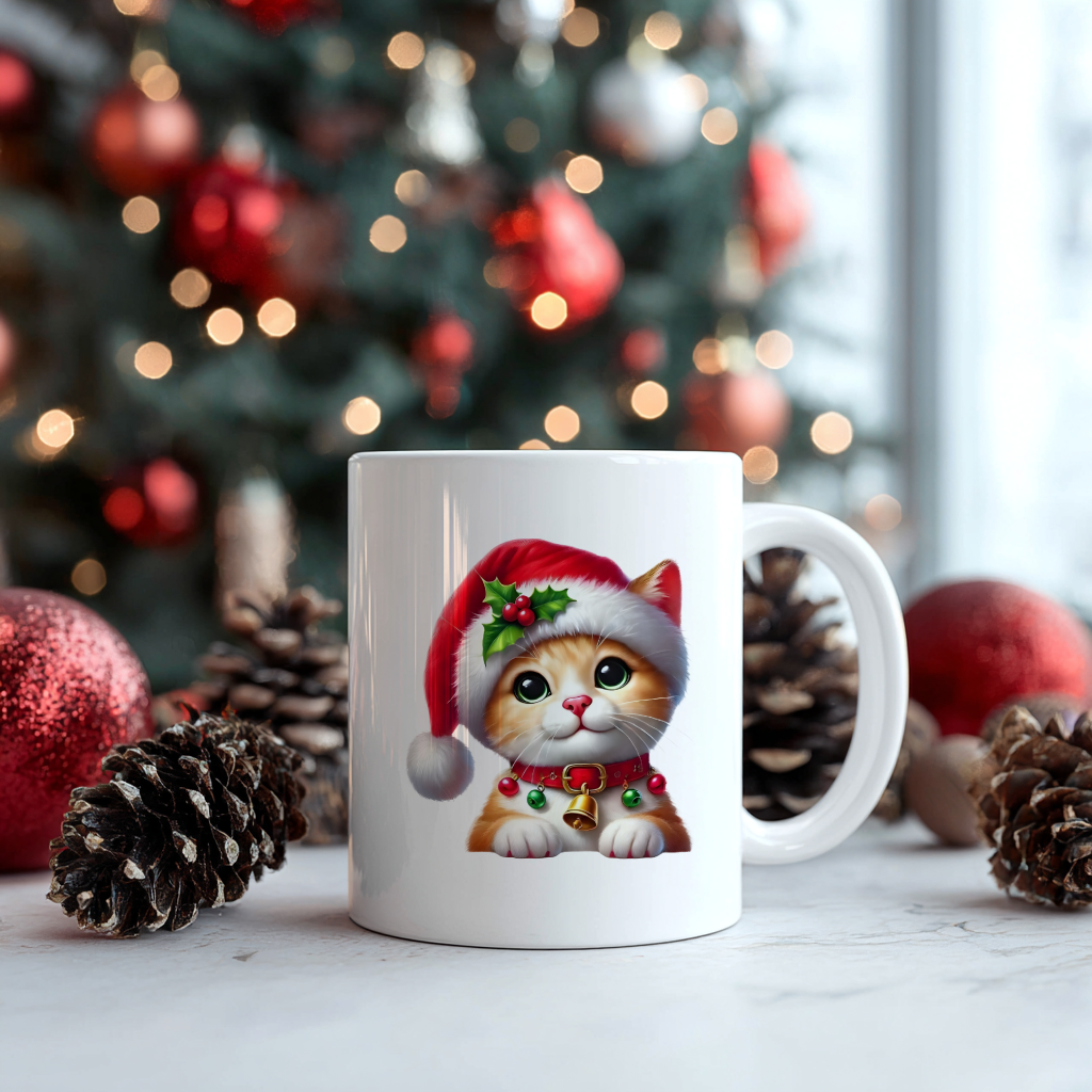 Yılbaşı Yeni Yıl Temalı Porselen Kupa Bardak Kahve Çay Hediyelik Koleksiyon 35