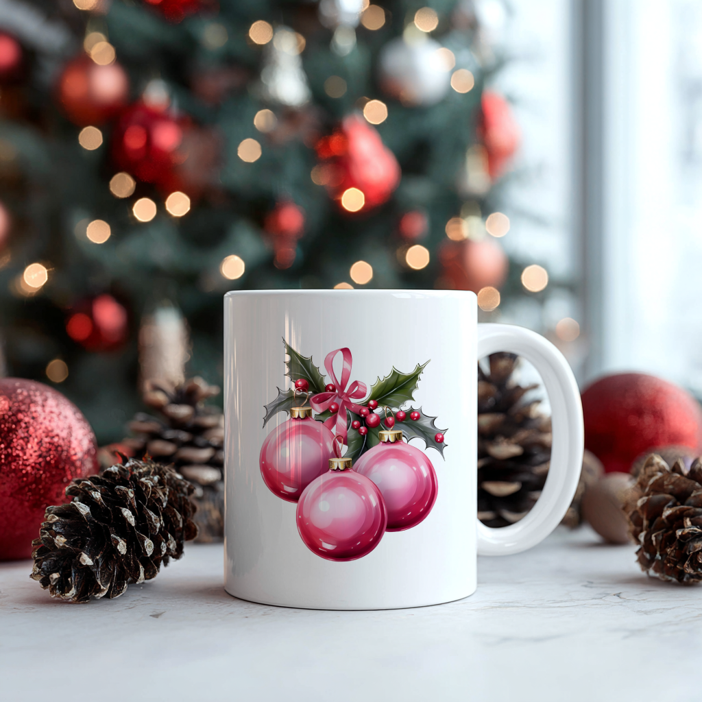 Yılbaşı Yeni Yıl Temalı Porselen Kupa Bardak Kahve Çay Hediyelik Koleksiyon 39