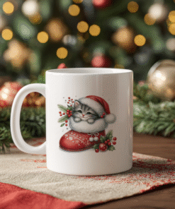 Yılbaşı Yeni Yıl Temalı Porselen Kupa Bardak Kahve Çay Hediyelik Koleksiyon 49