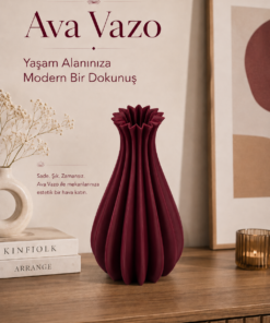Alternative view of Ava Dekoratif Vazo Modern Salon Dekorasyonu ve Şık Salon Vazosu