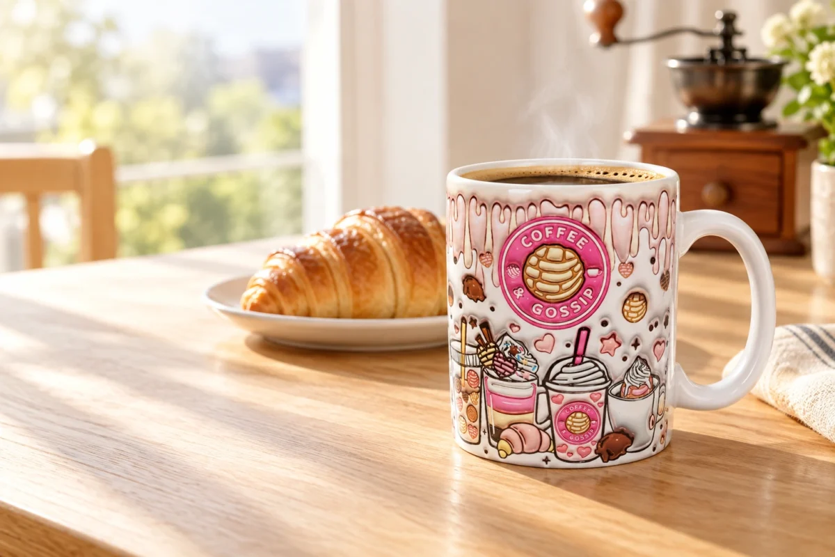 Bir kupa bardak kaç ml? 330 ml Arzande Home Kahve ve Dedikodu kupası